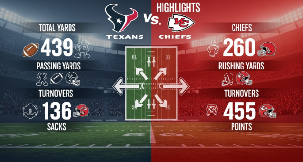 Texans vs Kansas City Chiefs Stats