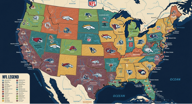 NFL maps