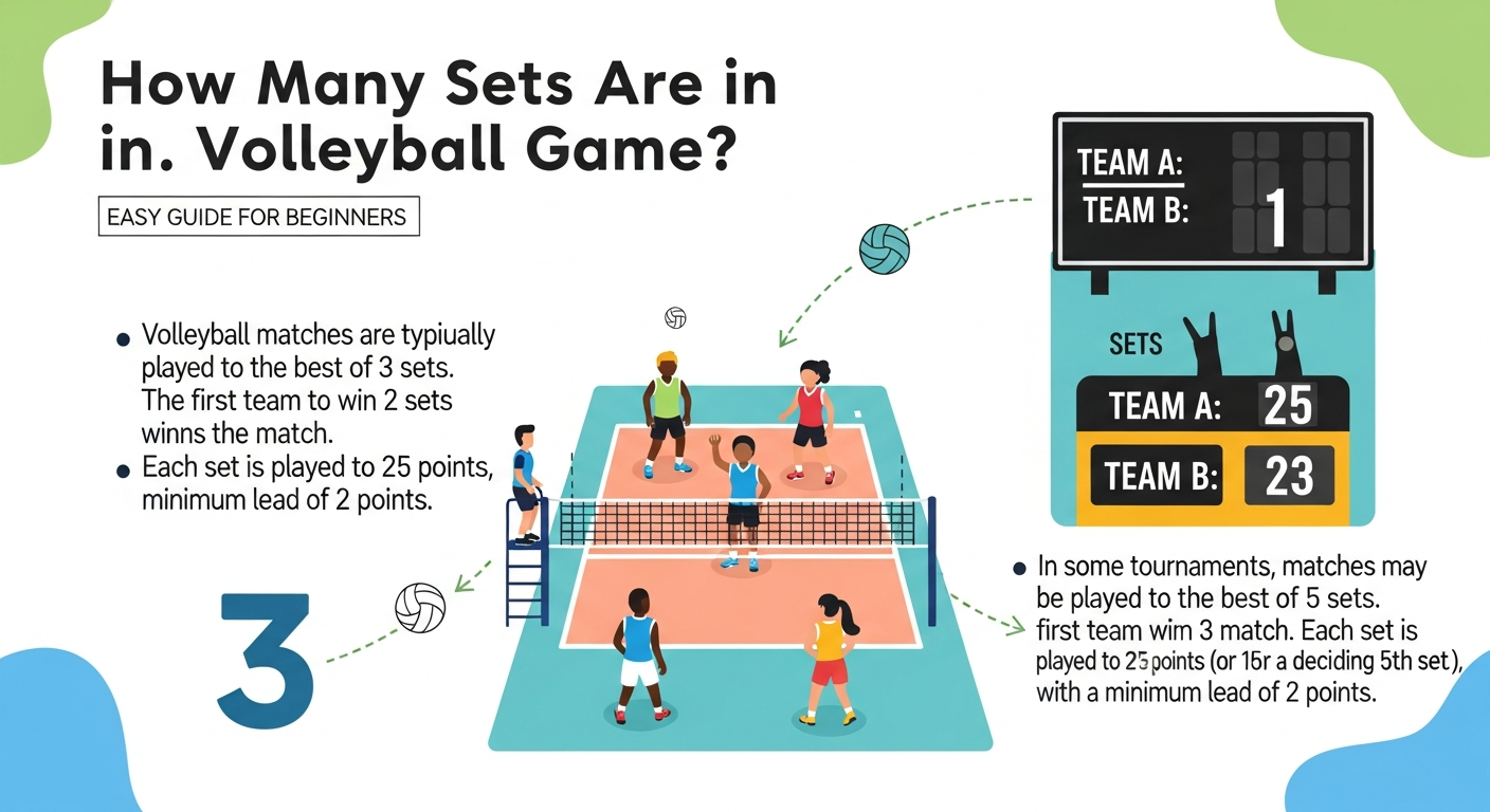 how many sets are in a volleyball game
