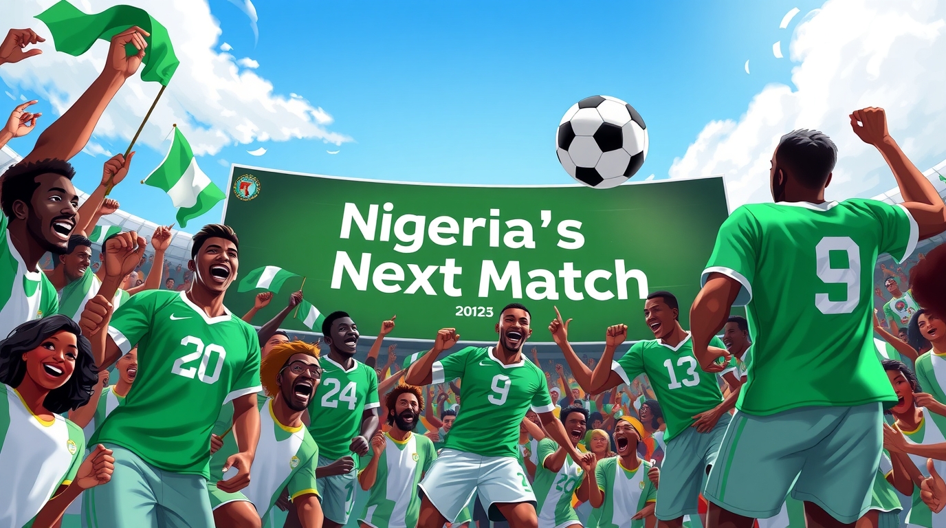Who Is Nigeria Playing Next