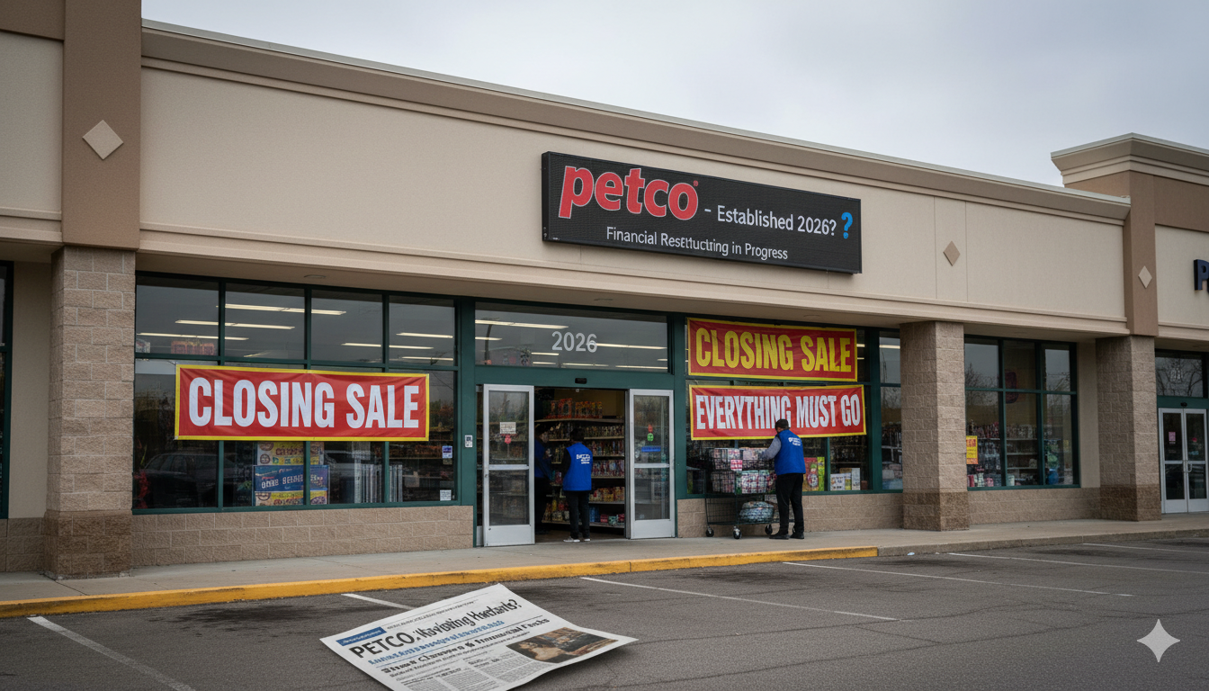 is petco going out of business