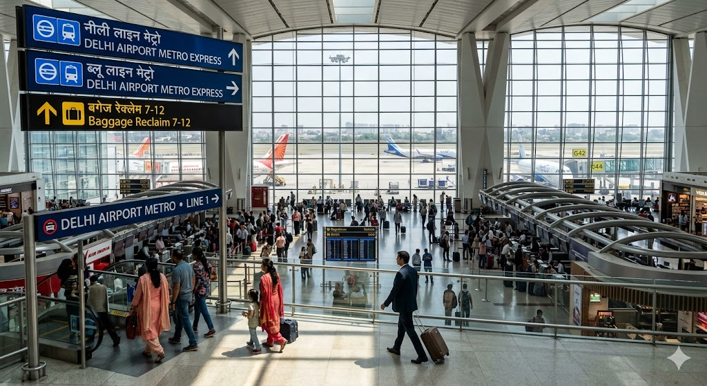 Delhi airport